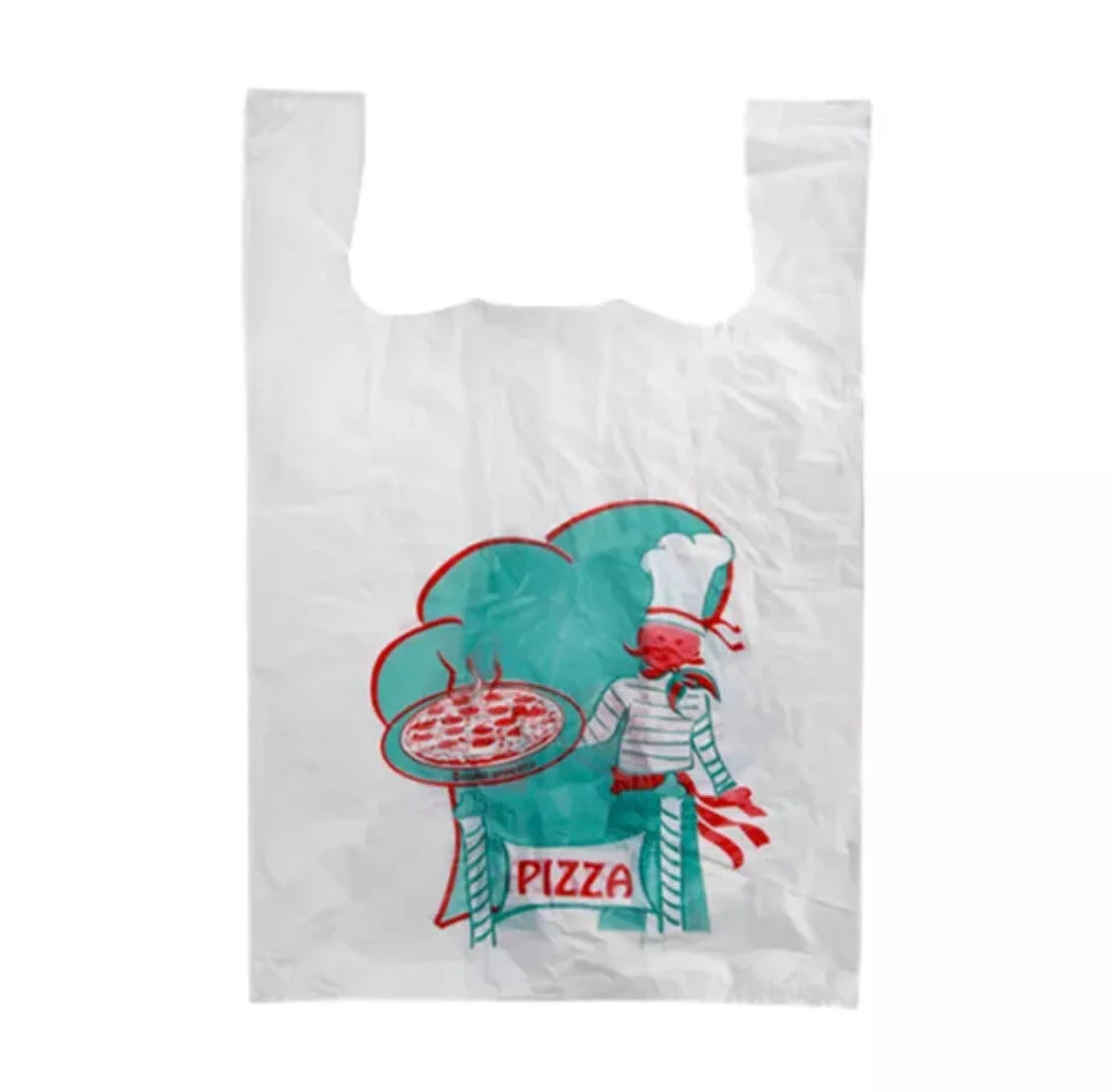 Pizza hemdtragetaschen 40+30×60 cm - 1000 Stück
