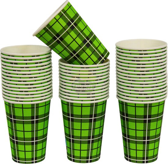 Coffee cups Green 180ml 7.5 oz - 2500 pieces incl. SUP