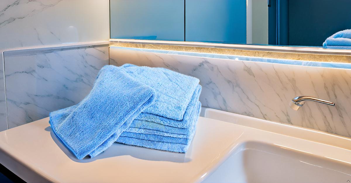 Mikrofiberklude - Rengøringsklude 40 x 40 cm - 80 stykker