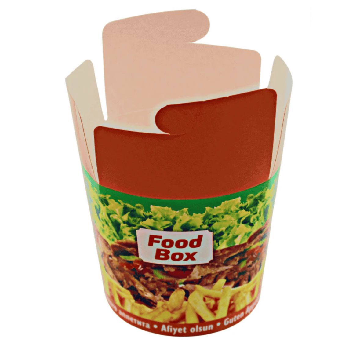 Doner boks 26 oz - 500 stykker