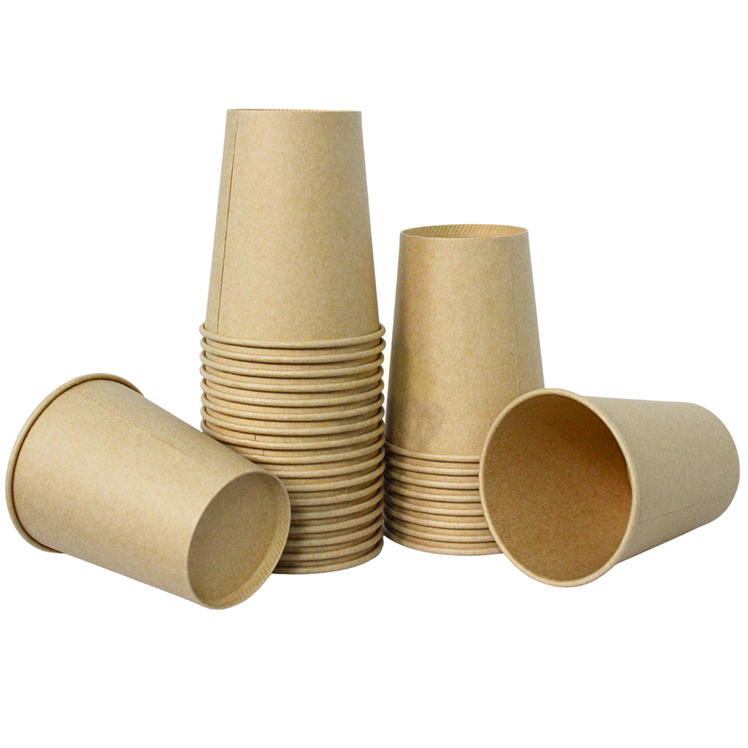 Coffee cups Brown 200ml - 1000 pieces