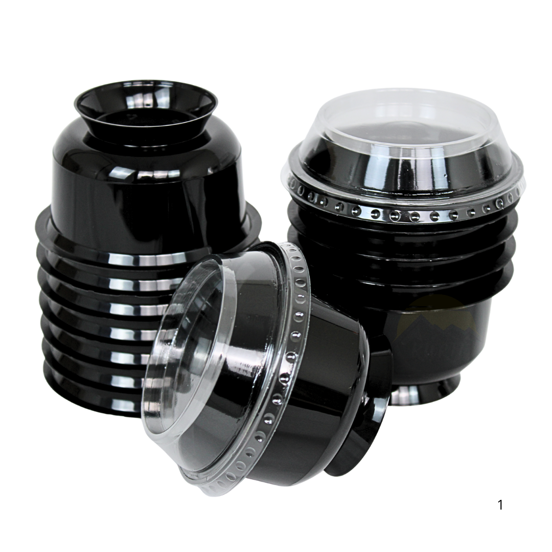 PP Dessertbecher auf Fuß, 95 mm – 10 Stück