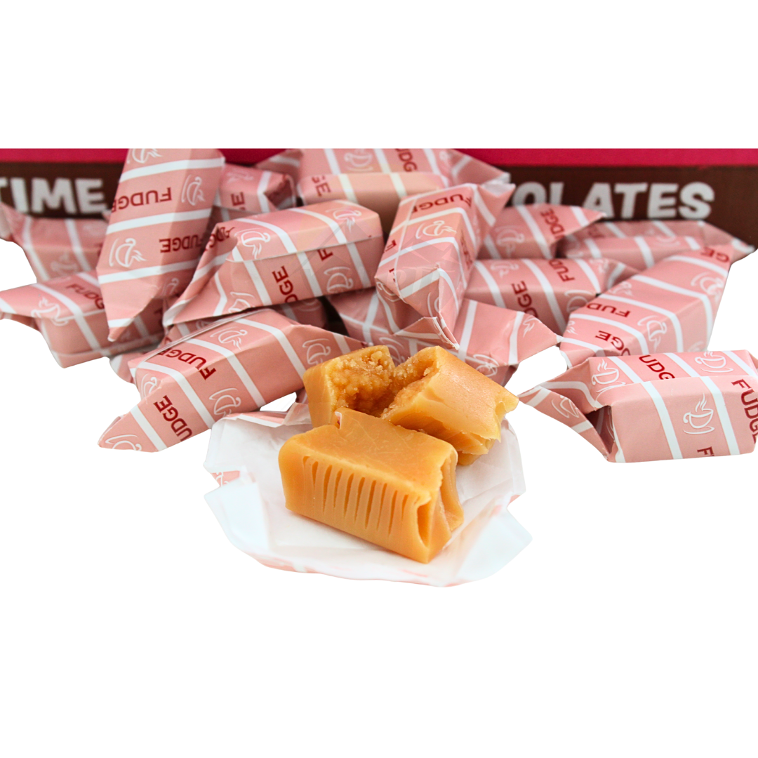 Fudge Caramel blokjes - 160 stuks