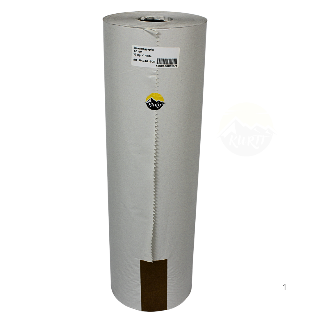 Inpakpapier 10KG - Ersatz op rol, Professioneel Verpakkingspapier (50cm x 500m)