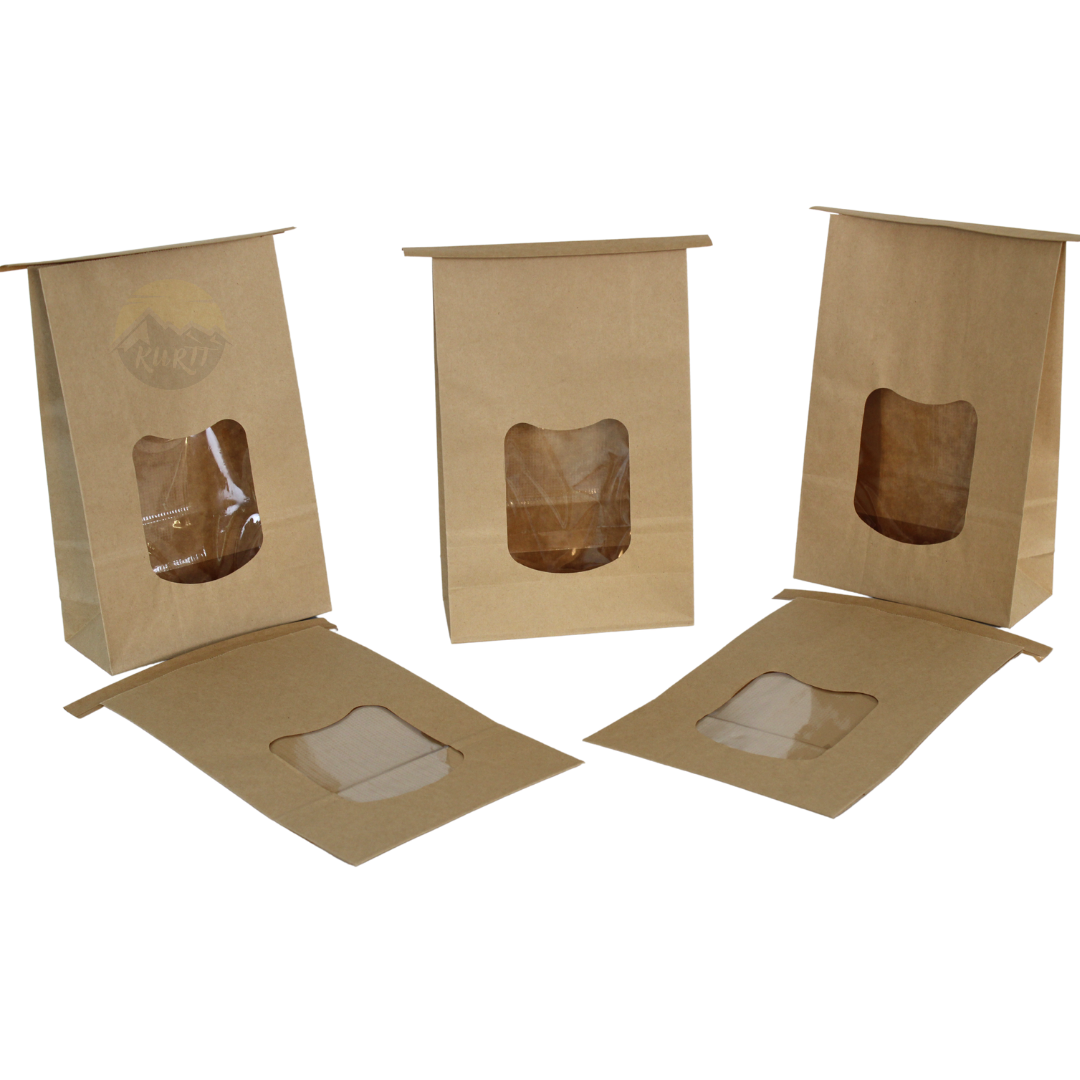 Bloker bundvinduespose med lukning L - 20 stykker