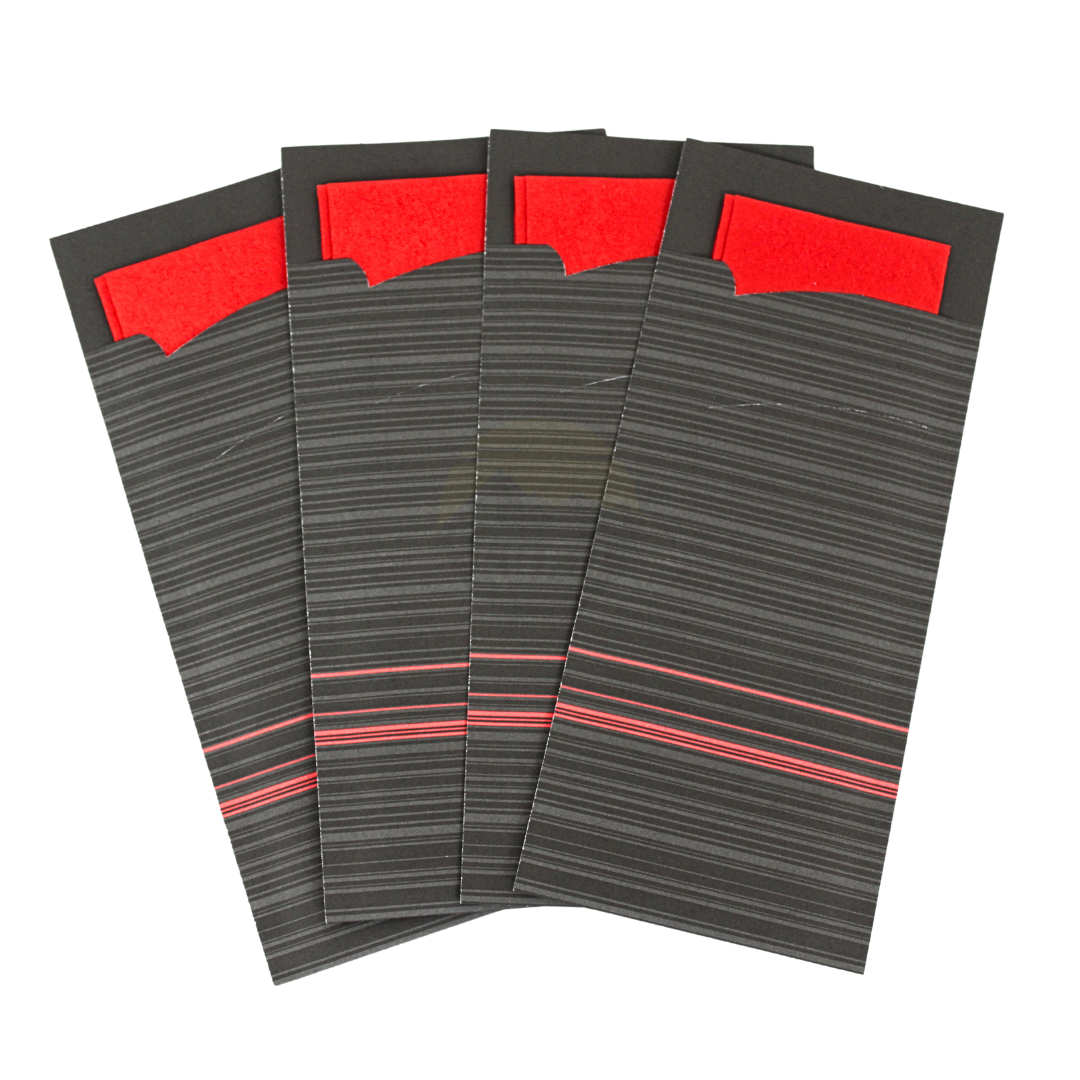 Cutlery bags including tissue - 100 pieces