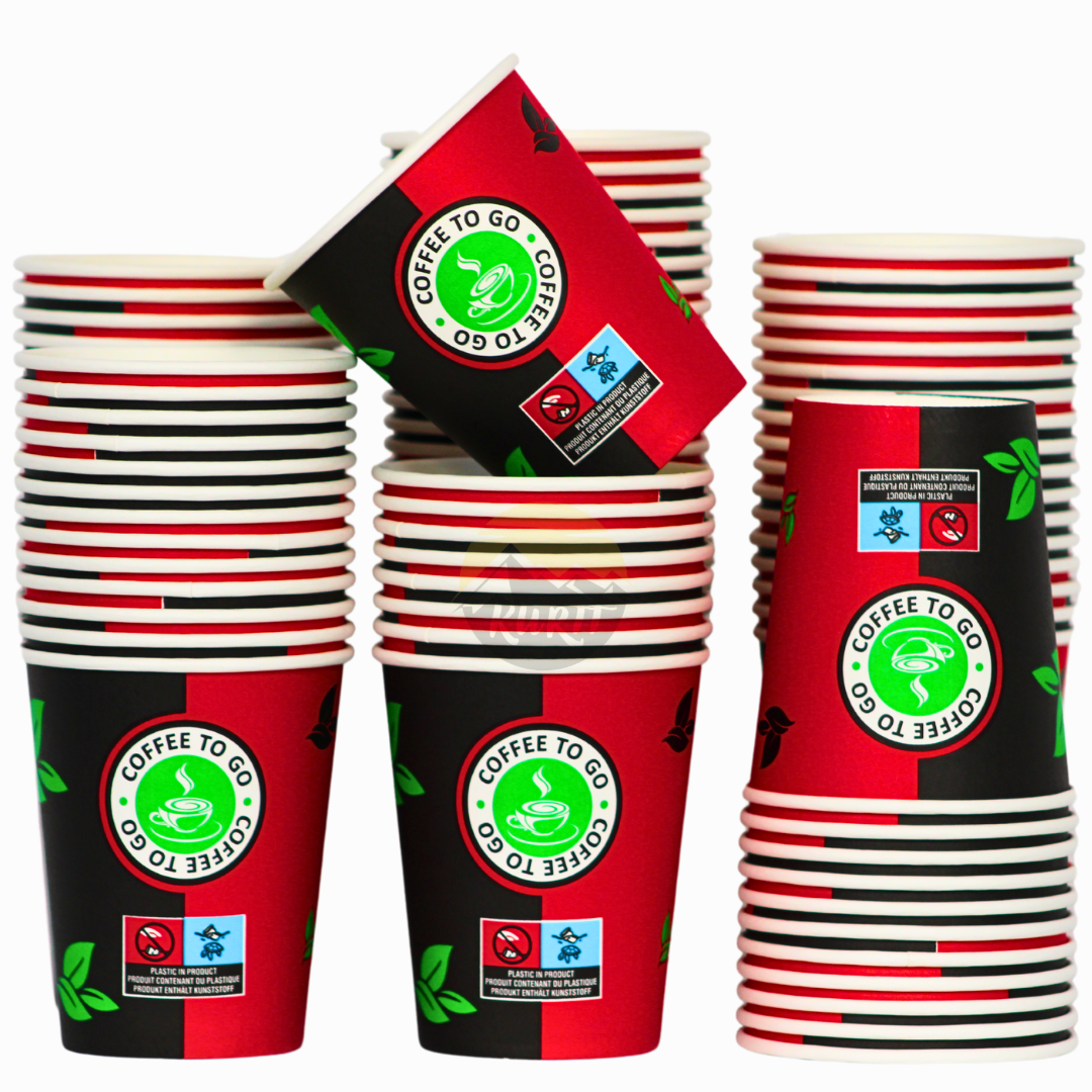 Kaffeetassen/Kaffeebecher 200 ml 8 oz – 200 Stück