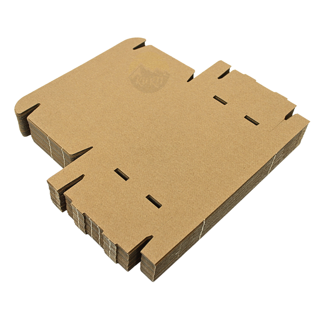 Briefkastenkartons, Versandkartons Braun 185x115x28mm