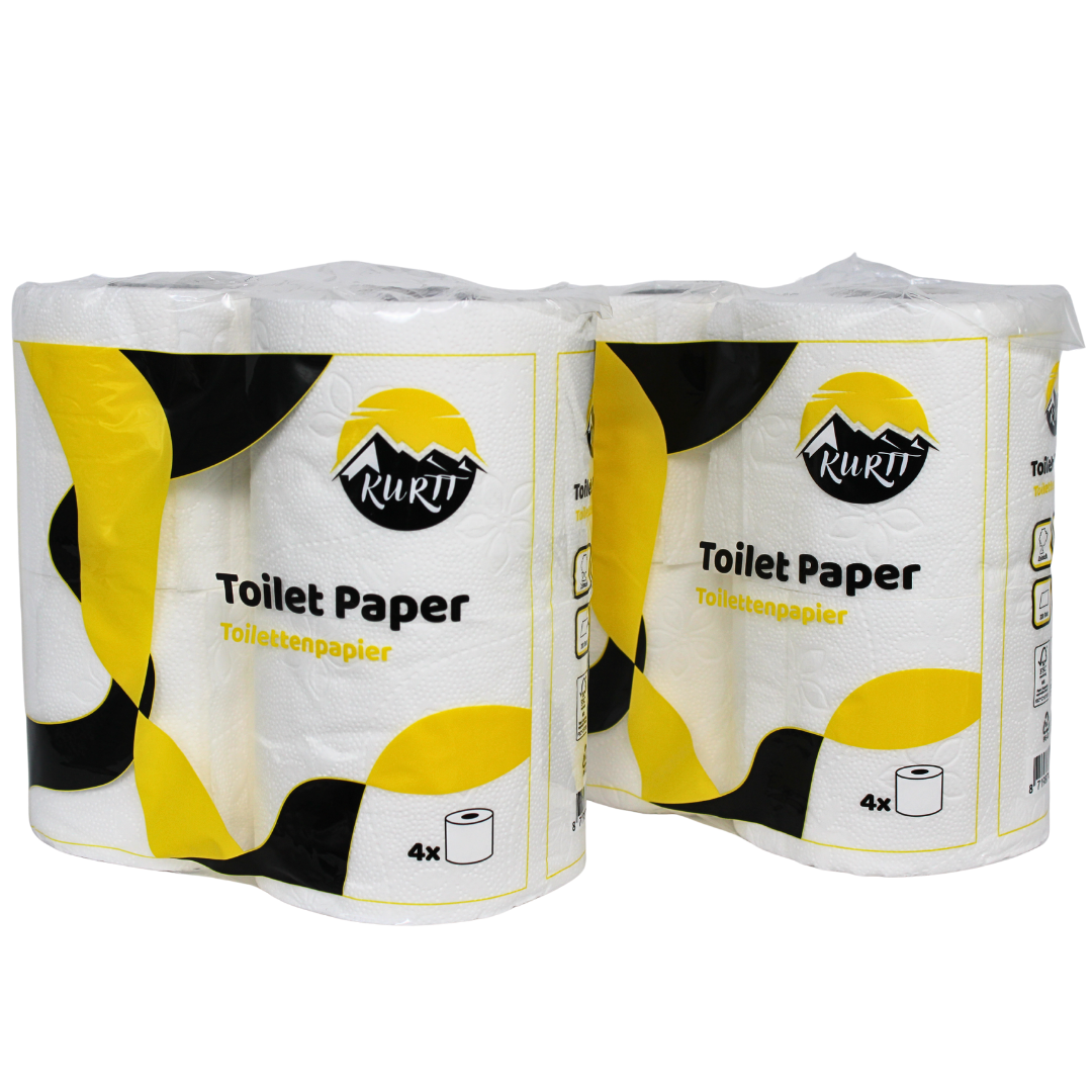 Toilettenpapier 2-lagig - 200 blatt