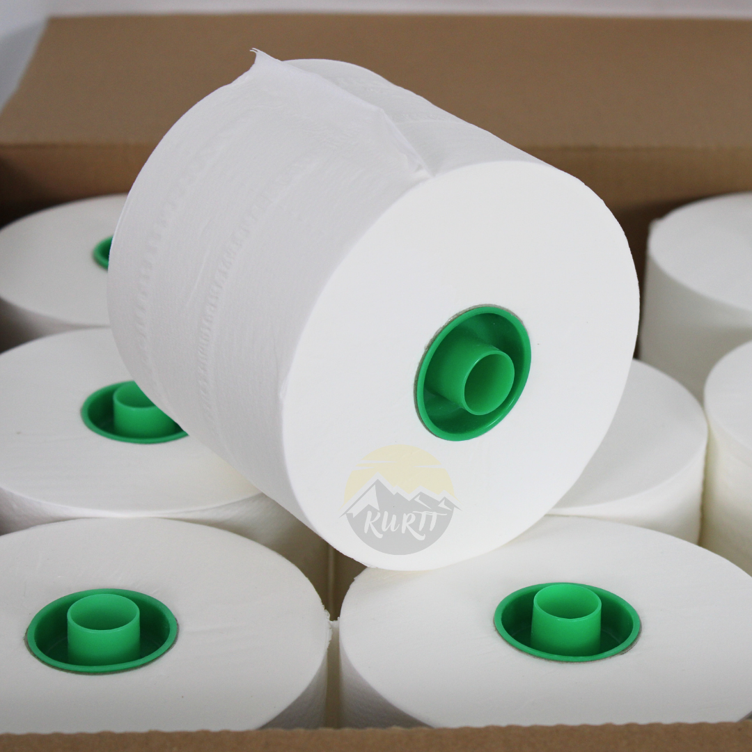 Toilet paper roll, 2-ply cellulose, 100m - 36 rolls