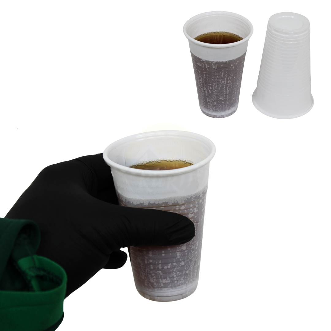 Einweg-Trinkbecher weiß 0,2l - 100 Stück