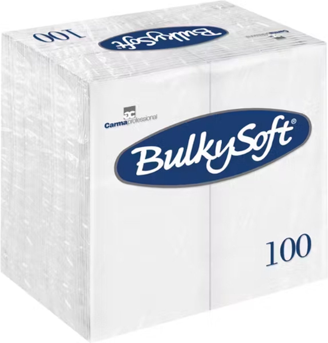 Servietten Bulkysoft Bordeauxrot 1/8 Falz - 100 Stück
