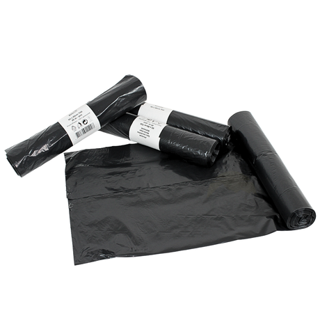 Müllsäcke LDPE 60x80cm Grau – Typ 50 Auf Rolle | 400 Stück