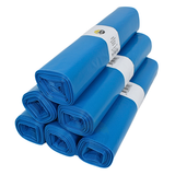 Müllsäcke LDPE 80x120cm Blau Typ 70 Auf Rolle | 200 Stück