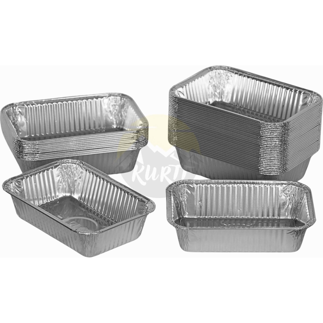 Aluminum tray 850 - 100 pieces