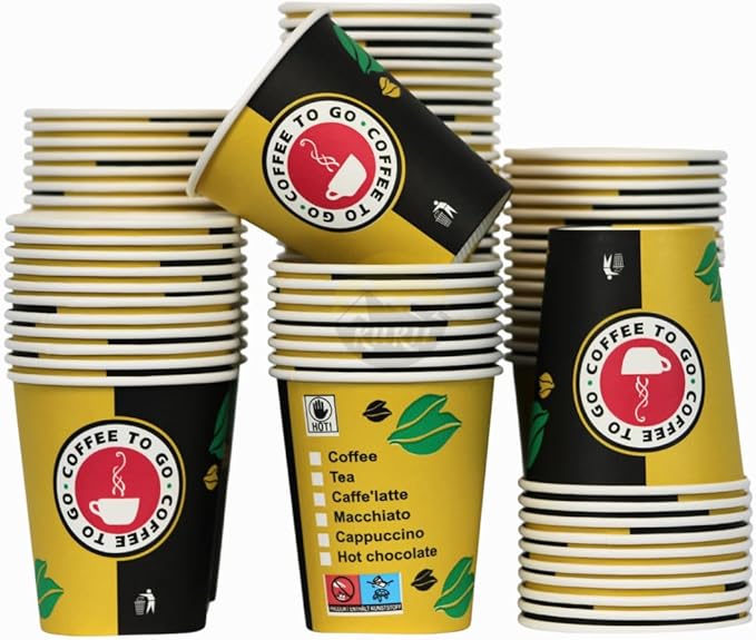 Kaffeetassen 200 ml 8 oz – 1000 Stück