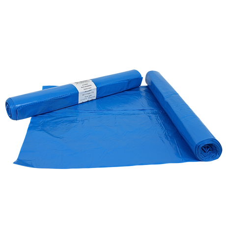 Müllsäcke LDPE 90x110cm Blau Typ 70 Auf Rolle | 100 Stück