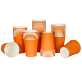 Koffiebekers Oranje 200ml - 1000 stuks