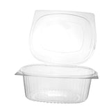 Salad box with hinged lid 750ml - 500 pieces