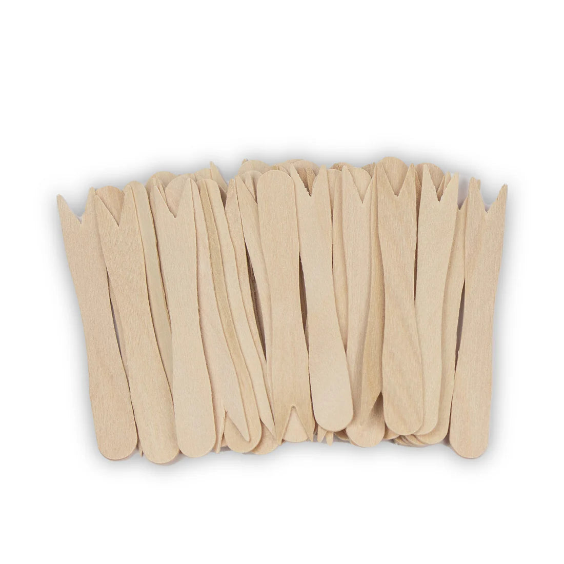 Fries fork 85 mm wood - 1000 pieces