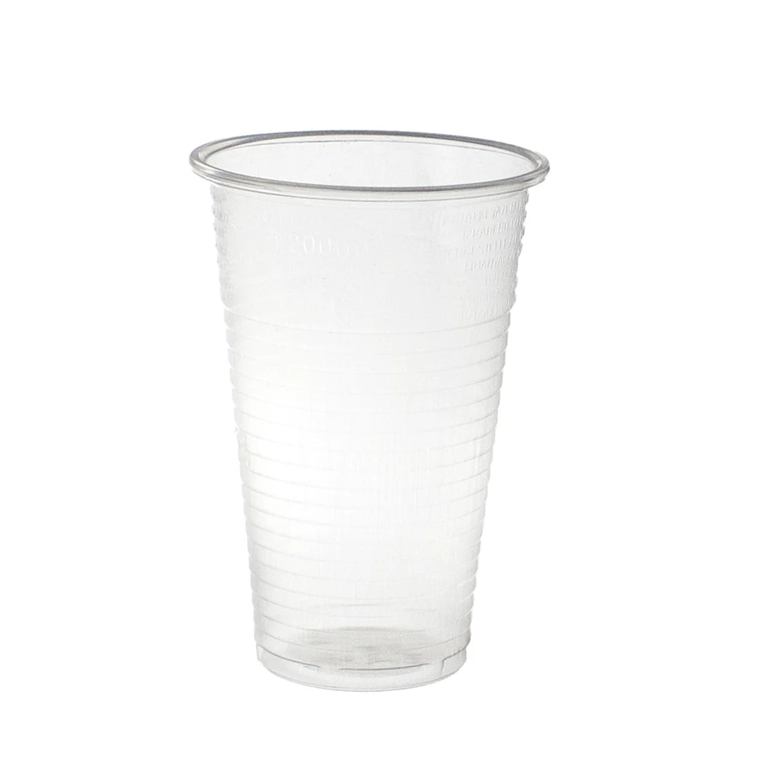 Disposable drinking cups transparent 0.2l - 100 pieces