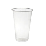 Disposable drinking cups transparent 0.2l - 100 pieces