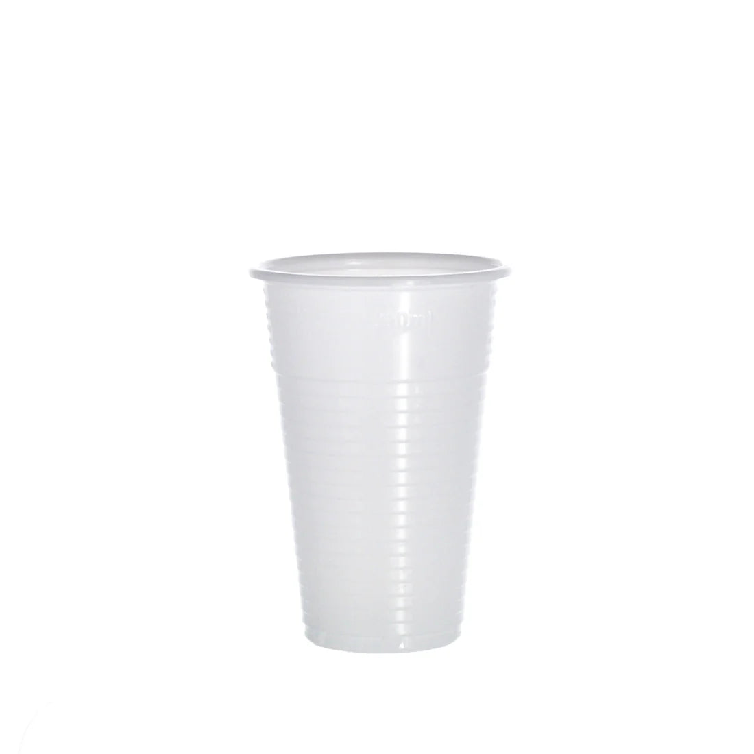 Disposable drinking cups white 0.2l - 100 pieces