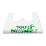 Shirt carrier bags HDPE 28+14x48 cm 14my - 1000 pieces