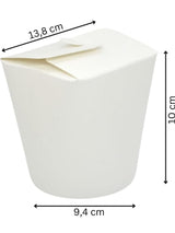 Noodle Box Blanco wit 26 oz - 50 stuks