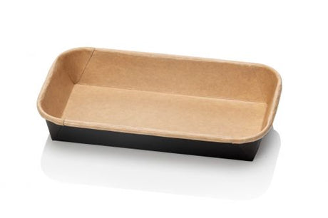 Kraft Sushi tray 160x91mm - 300 stuks