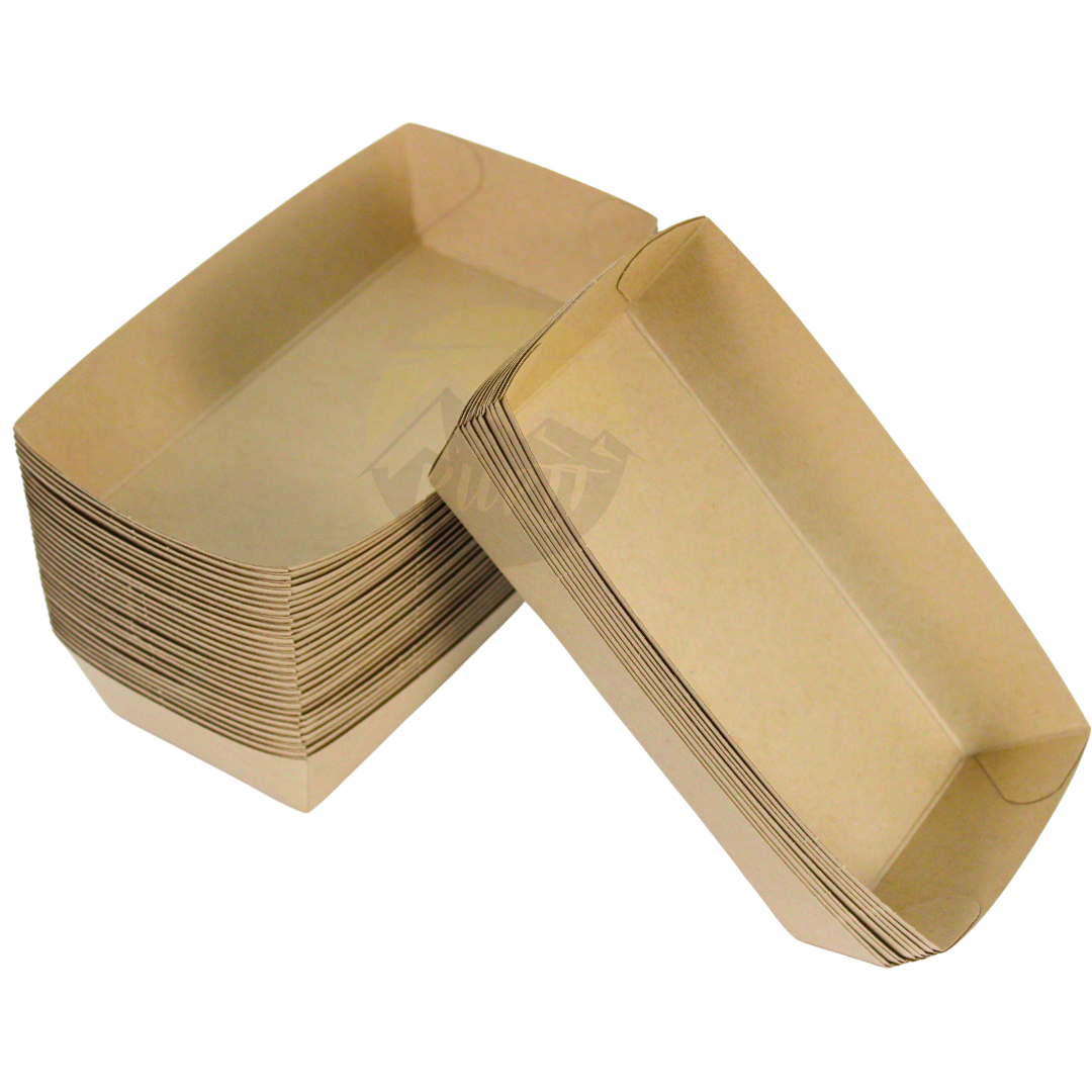 Snackbehälter, Chipsbehälter, Kraftpapier