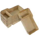 Snackbehälter, Chipsbehälter, Kraftpapier