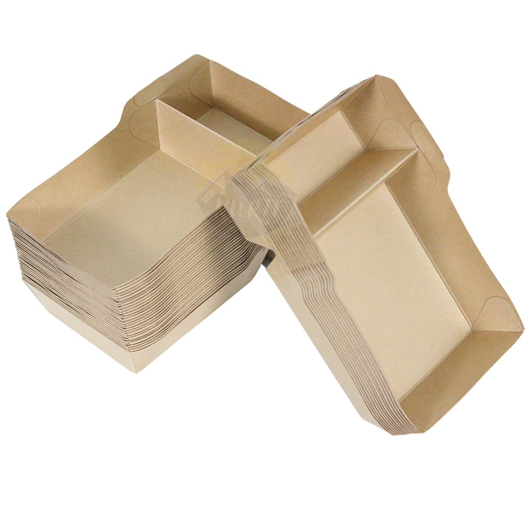 Snackbehälter, Chipsbehälter, Kraftpapier