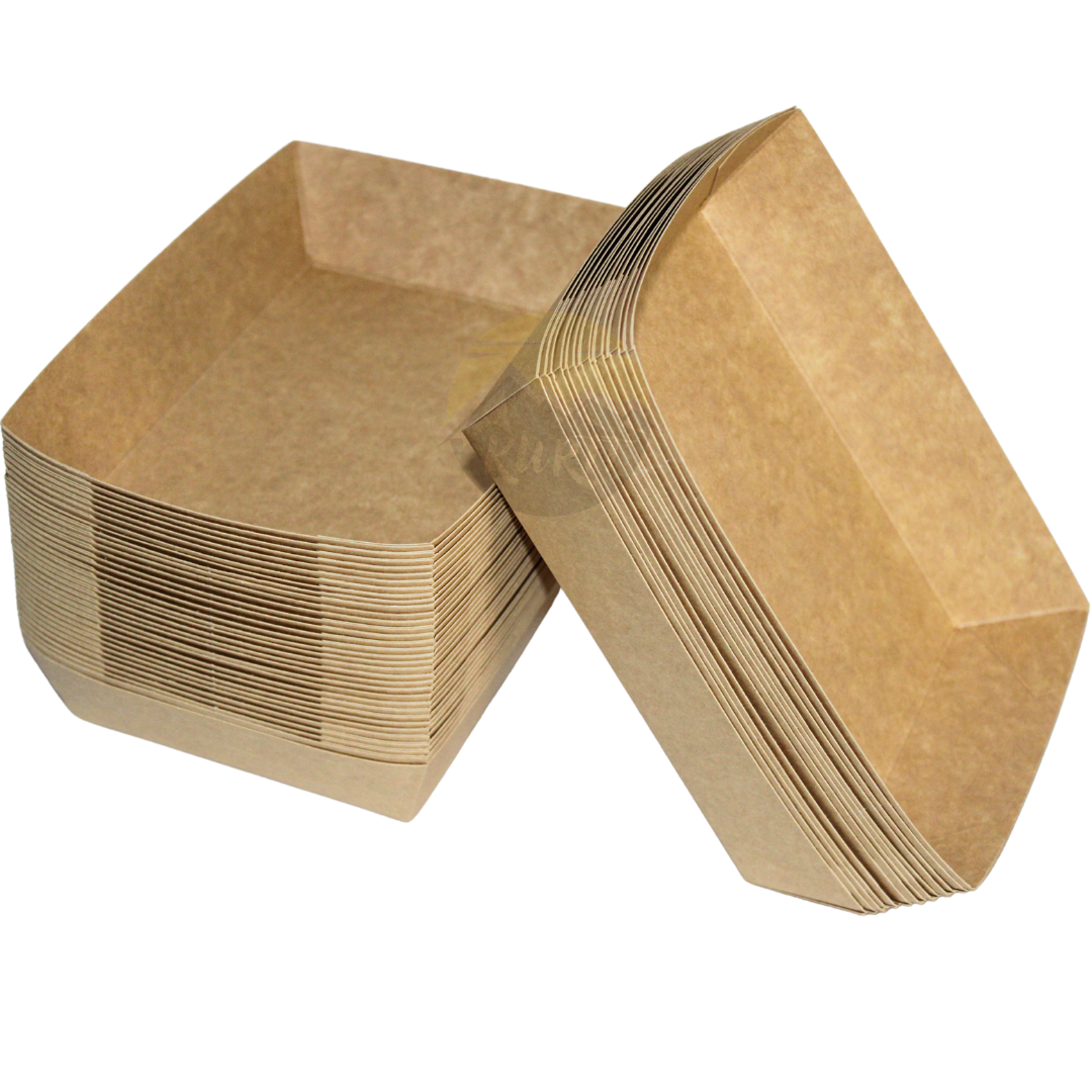 Snackbehälter, Chipsbehälter, Kraftpapier