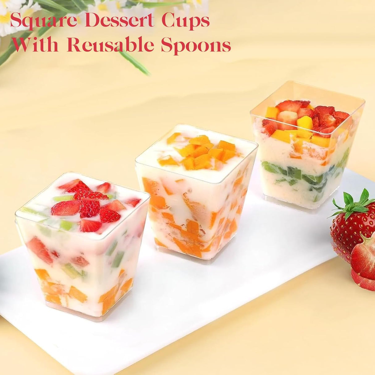 Amuse bowl transparent 60cc 2oz - 100 pieces