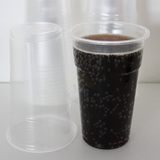 Transparent Cups/Beer Mugs 300ml - 100 pieces