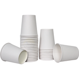 Cardboard drinking cup 200ml White - 1000 pieces