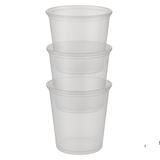 Reusable Transparent Round 1000cc - 100 pieces