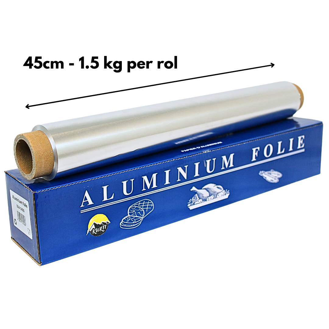 Aluminiumfolie 45 cm in Schneidebox