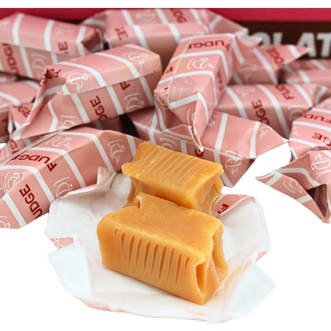 Fudge Karamellwürfel - 160 Stück