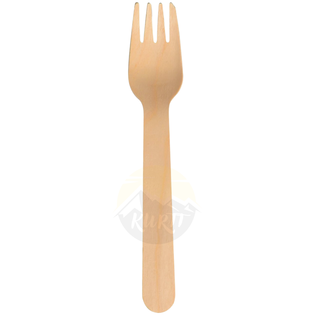 Wooden forks 160 mm - 100 pieces