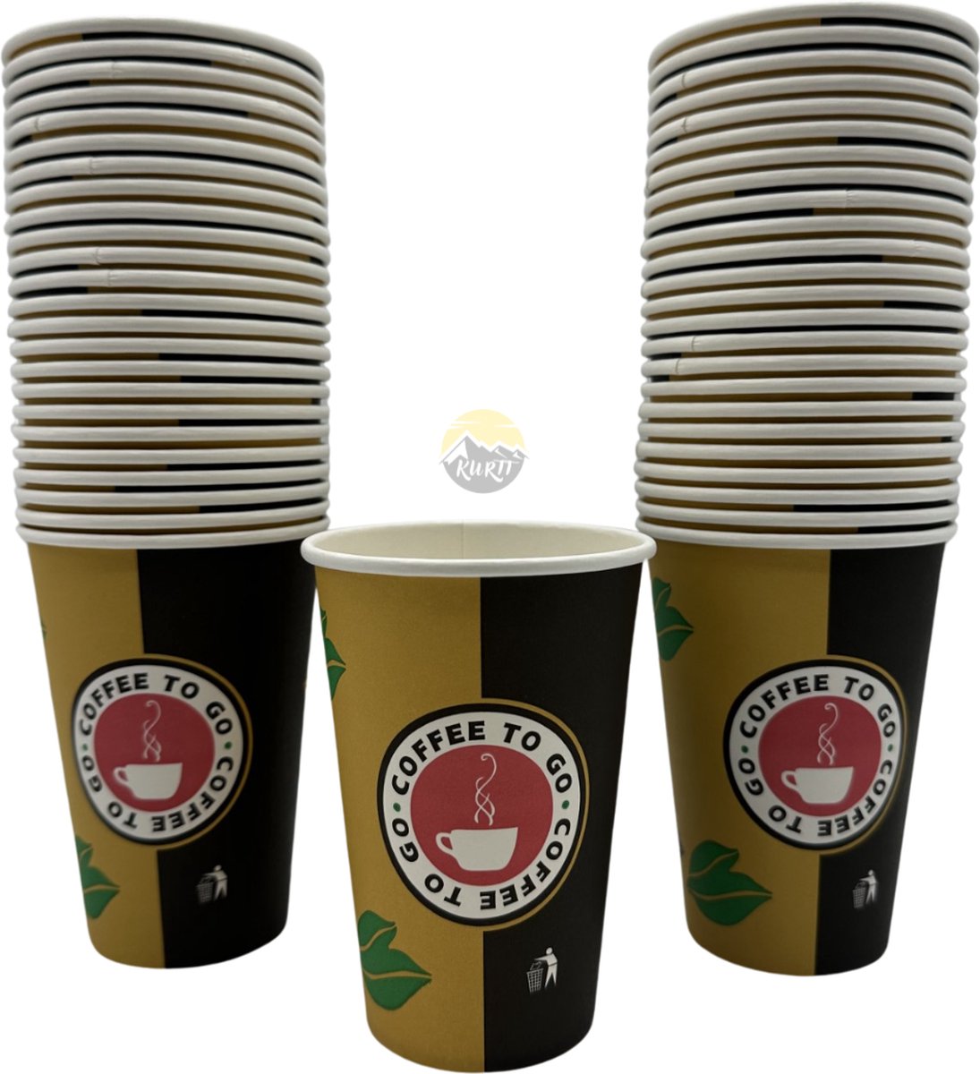 Koffiebekers 300ml 12 oz - 1000 stuks