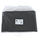Wiederverwendbare Strohhalme, PP-Kunststoff, mehrfarbig, 5 x 230 mm, Packung mit 500 Stück