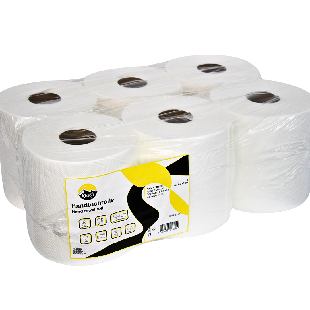 Cleaning rolls, Towel rolls, MIDI rolls, 6 pieces