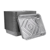 Aluschale R879-930G mit Aluminium-Deckel 22x17x3cm – 100 Stück | Ofen Airfryer Grill
