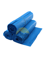 Garbage bags 120L blue - 50 pieces