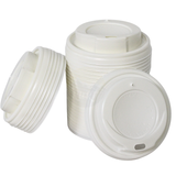 Coffee cup lids 80mm Ø white - 1000 pieces incl. SUP